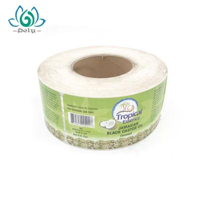 China Waterproof Private Food And Beverage Labels Printed Labels On A Roll for sale