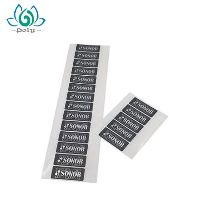China Dumb Black CMYK PET Label Printing Custom Self Adhesive for sale