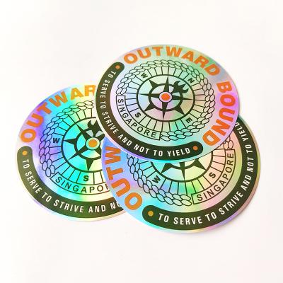China Rainbow Holographic 3d Hologram Stickers for sale