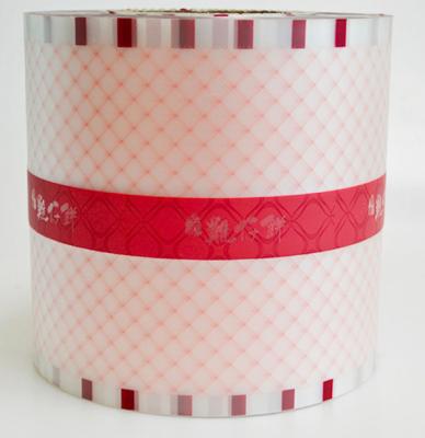 China Inflatable Rollstock Film Plastic Printed Food Packaging Film For Bread for sale