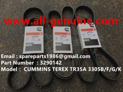 China TEREX CUMMINS 3290142 BELT  NHL RIGID DUMP TRUCK TR35 TR50 TR60 TR100 3305B 3305F 3303 3307 TR45 TR70 MT4400 for sale