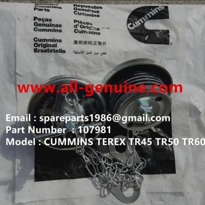 China CUMMINS TEREX 107981 FILLER CAP  NHL MINING DUMP TRUCK TR35 TR50 TR60 TR100 3305B 3305F 3303 3307 TR45 TR70 MT4400 for sale