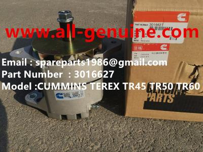 China CUMMINS ENGINE TEREX 3016627 GENERATOR NHL DUMP TRUCK MINING QUARRY TR45 TR50 TR60 TR70 for sale
