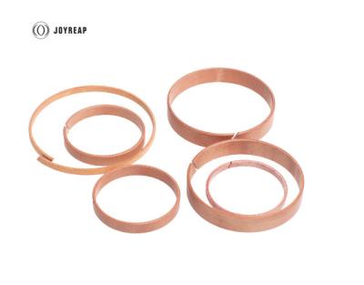 China OEM Phenolic Wear Ring High Load Resin Brown Guiding Ring Fabric Reinforced for sale