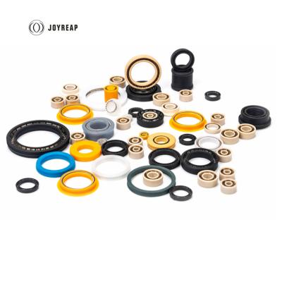 China Hydraulic Linear Oil Ring Seal Low Friction Spring Energized Seals for sale