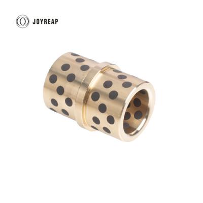 China Self Lubricating Graphite Bronze Bearing Oilless Guided Ejector Bushing for sale