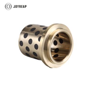 China Graphit Bronze Self Lubricating Bearing Guiding Oilless Bronze Bushing for sale