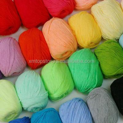 China High Tenacity 2018 Coloful Wholesale Hand Knitting Baby 3Ply Yarn For Crochet Free Sample for sale