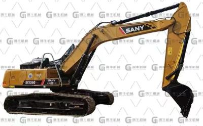 China Medium 23 Tonne Excavator Diggers SY235C Hydraulic Thumb Excavator for sale