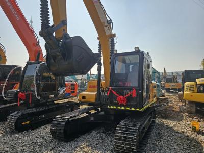 Chine SY135C Mini Excavatrice à remorqueuse Excavatrice à rampe hydraulique 13 tonnes à vendre