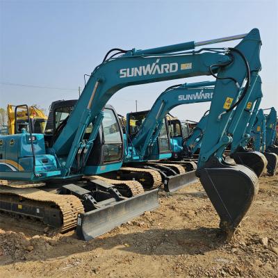 Chine Équipement d'excavatrice utilisée à haut rendement Excavatrice à chenille Sunward Swe90e à vendre