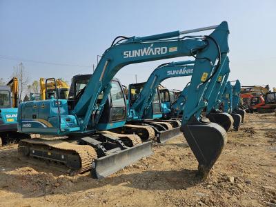 China Used 9t Mini Excavator Crawler SWE90E Secondhand Mini Digger for sale
