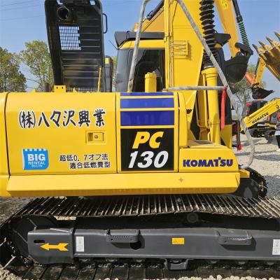 China 13 toneladas Excavadora Komatsu Usada PC130 Excavadora Hidráulica Original à venda