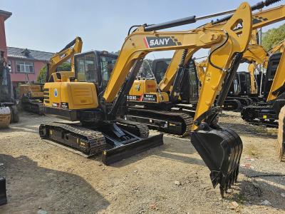 China Secondhand Small Mechanical Digger 43kw Used 6t Mini Excavator Sy60c PRO for sale
