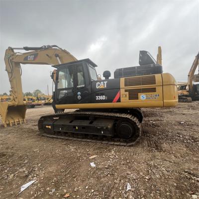 China Excavadora usada de 36 toneladas Cat 336D2 Equipo de movimiento de tierra de segunda mano en venta