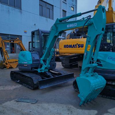 China Mini Kobelco Excavator Crawler Kobelco Sk55sr Digger em segunda mão à venda