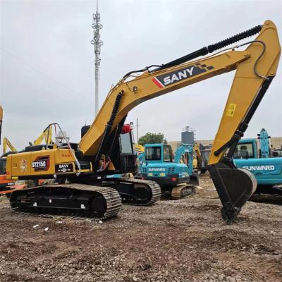 China 118Kw Excavadora de rastreamento usada 21 toneladas Peso Sany Sy215c Excavadora à venda