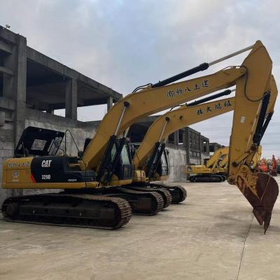 China Excavadora grande de 29 toneladas Cat 329d, original y usada, en buen estado. en venta