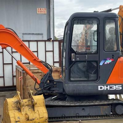 China Used Hydraulic Small Crawler Excavator Dh35 3.5 Ton Mini Excavator for sale