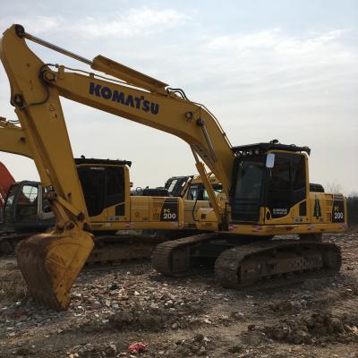 Chine Année de modèle 2019 Excavatre utilisé Komatsu PC200 PC200-7 PC200-8 Excavatre de 20 tonnes À vendre à vendre