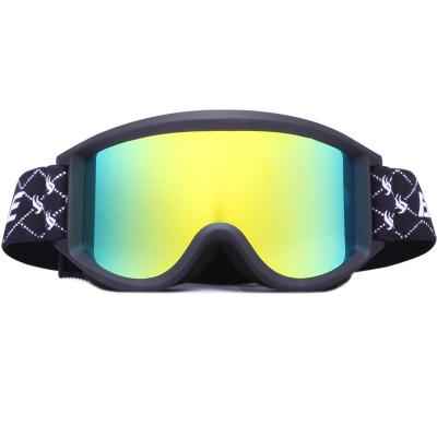 China Eco Friendly Ski Goggles Extra Long High Elastic Strap Professional Ventilation for sale