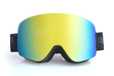 China Frameless Prescription Snow Goggles Anti UV Double Coated Lens Treatment for sale