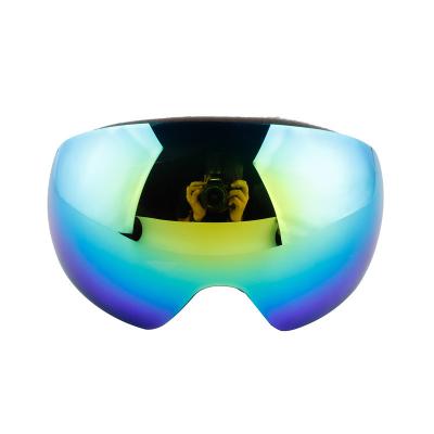 China Youth Mirrored Ski Goggles , Reflective Snow Goggles With FDA FCC Certificates for sale