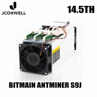 China 1320W Bitmain Antminer Machine 350 x 135 x 158 mm Asic S9j 14.5 Th for sale