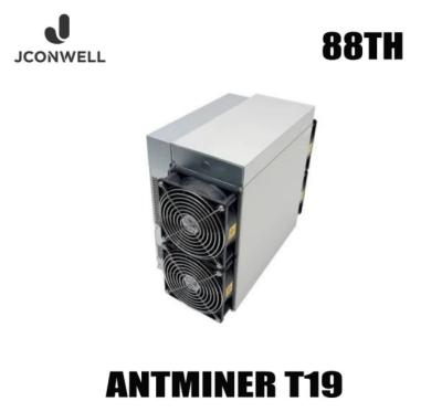 China 3300W Bitmain Antminer T19 88TH Bitcoin Miner Machine for sale