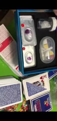 China 11mm X Ray Blue Eye Contact Lenses Spielkarten Polymacon 14.5mm zu verkaufen