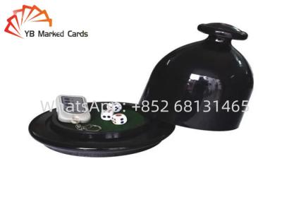 China Arco plástico de la taza del rodillo de los dados del negro de la taza de dados del casino con un teledirigido en venta