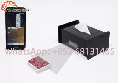 중국 은폐식 티슈 박스 카메라 CVK 500 도박 포커 테이블 스캐너 판매용