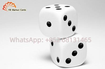 China Variable Induction Dice Cheating Device Magnetic / Non Magnetic Loaded Dice Set for sale