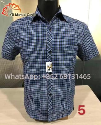 China Poker Spy Hidden Camera T Shirt Concealable Dynamic Fabric Material for sale