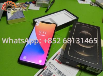 China Analizador de engaño de la tarjeta del póker del Samsung Galaxy del equipo del póker negro con Bluetooth en venta