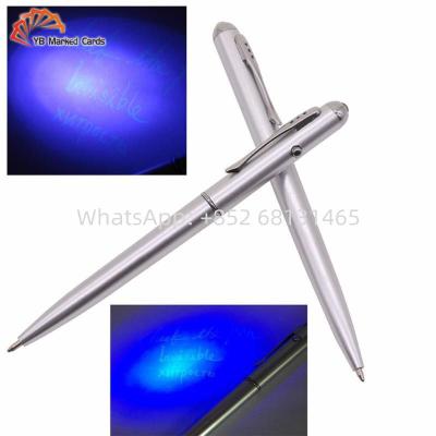 China Casino Ultraviolet Invisible Ink Marker Pen For Making Poker Cheat Marks for sale