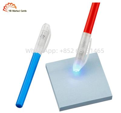 China Plastic UV Luminous Ink Pens Laser Ink To Mark Playing Cards for sale