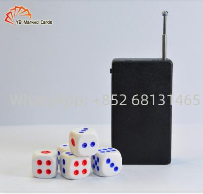 China Omnipotent Dice Cheating Device 10mm Casino Craps Dice With Mercury for sale