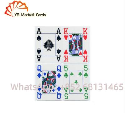 China Poker Cheat Copag 1546 Invisible Playing Cards Plastic For UV Contact Lenses for sale