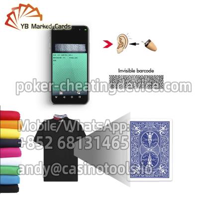 China Black T - Shirt High Speed Poker Scanning Camera For Barcode Marked Deck for sale