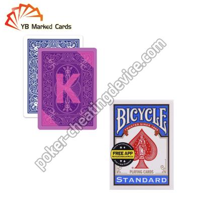 China Durable Invisible Playing Cards Wear Resistant  0.2kg / Deck for sale