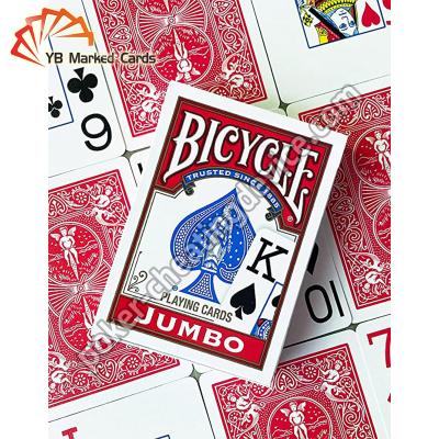 China ISO9001 Bicycle Waterproof Playing Cards With Invisible Infrared Luminous Ink for sale
