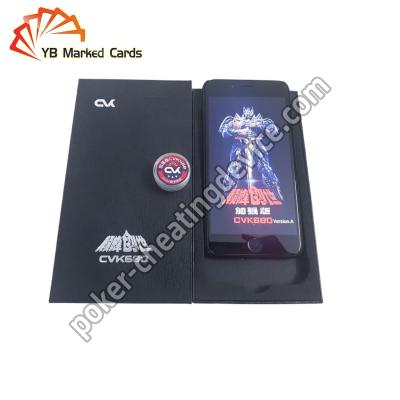 China CVK 680 Analista de trampa de póquer para tarjetas marcadas con código de barras de casino en venta