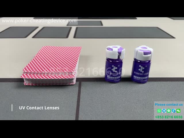 13.8mm Diameter Poker Games Infrared Contact Lenses V23 For Infrared Marked Cards