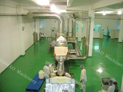 China Instant Particle Powder Granulator Machine 15kw High Speed Mixer Granulator for sale