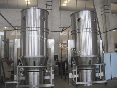 China 20kw pulverizan el secador de la cama de líquido de la granulación de la proteasa de la máquina del granulador en venta