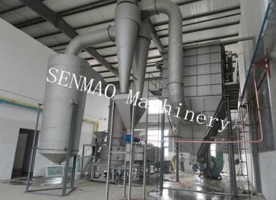China Copper Sulfate Spiral Flash Dryer Machine Iron Oxide Strong Disintegrating System for sale