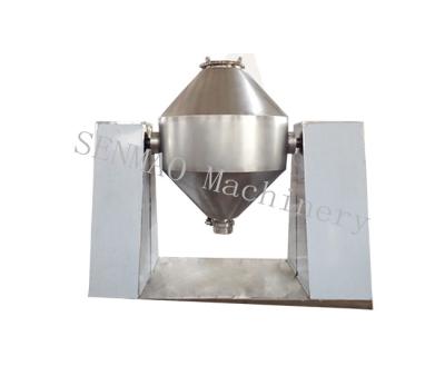 China Fertilizer Double Cone Vacuum Dryer Stainless Steel Rotary Vacuum Dryer for sale