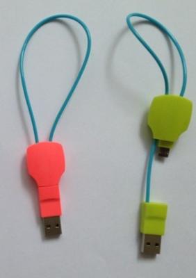 China KAY SHA Key Shape Charging Data Sync Cable, USB To Micro for sale