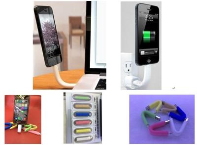 China Bendable USB Charging Data Sync Cable, USB To Micro for sale